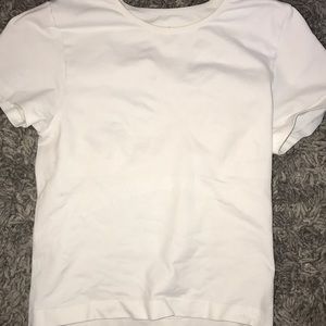 Plain white champions shirt